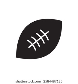 American football  icon illustration flat