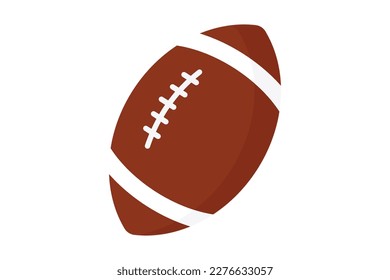 American football icon illustration. icon related to sport. Flat icon style. Simple vector design editable