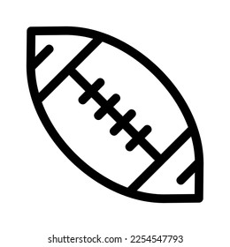 american football icon or logo isolated sign symbol vector illustration - high quality black style vector icons