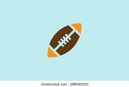 American Football icon or Logo Vector Design