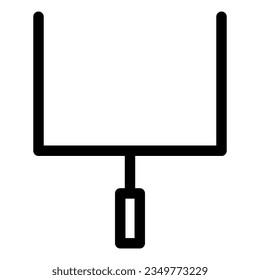 american football icon on transparent background