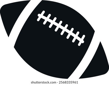 American football icon. Sports signs and symbols.