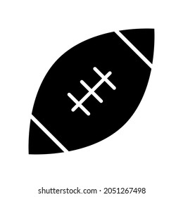 American football icon in trendy vector design 