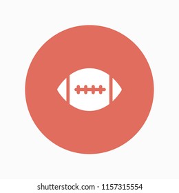 american football icon vector