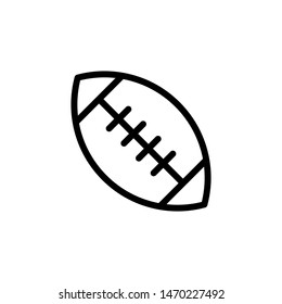 American football icon vector design templates