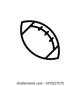 American football icon vector design templates