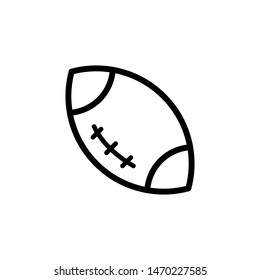 American football icon vector design templates