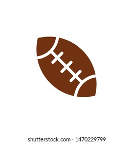 American football icon vector design templates