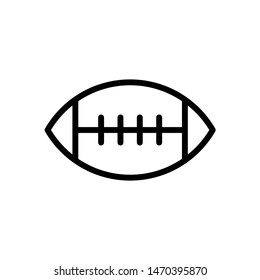 American football icon vector design templates