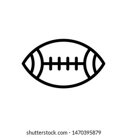 American football icon vector design templates