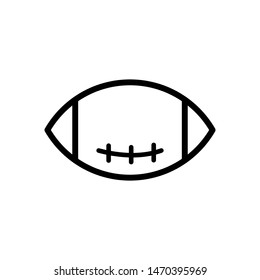 American football icon vector design templates