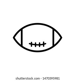 American football icon vector design templates