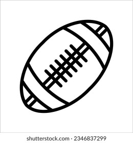 American football icon vector design template