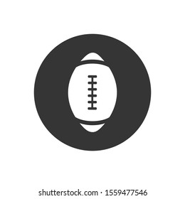 American football icon. Vector illustration