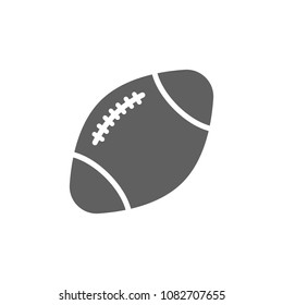 American football icon vector. Symbol for your web site design, logo, app, UI. Vector illustration, EPS