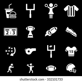 American football icons