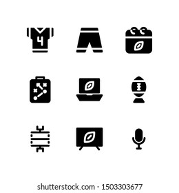 American Football icons in for any purposes. Perfect for website mobile app presentation and any other projects