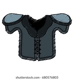 american football jacket icon