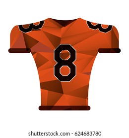 american football jersey uniform tshirt abstract geometric