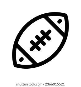 american football line icon. vector icon for your website, mobile, presentation, and logo design.