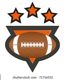 American football logo