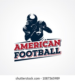 American Football Logo Designs Template 