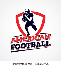 American Football Logo Designs Template 