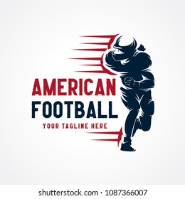 American Football Logo Designs Template 