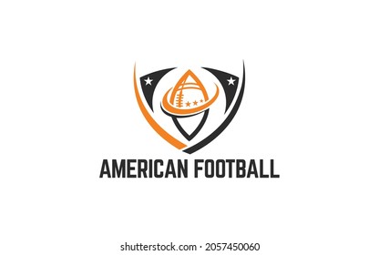 American Football Logo Designs Template - Football badge vector