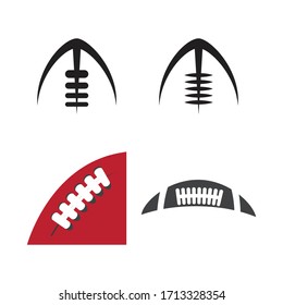 american football logo illustration design