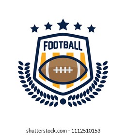 American Football Logo Sport