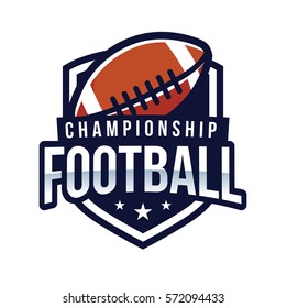 American Football Logo Sport