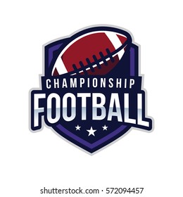 American Football Logo Sport