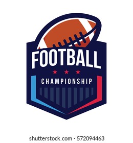 American Football Logo Sport