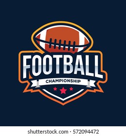 American Football Logo Sport