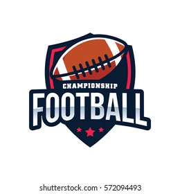 American Football Logo Sport