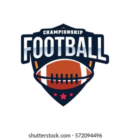 American Football Logo Sport