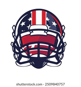 American Football Logo Symbol Design