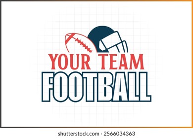 American Football Logo Template Badge Logo Rugby Ball Logo