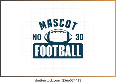 American Football Logo Template Badge Logo Rugby Ball Logo