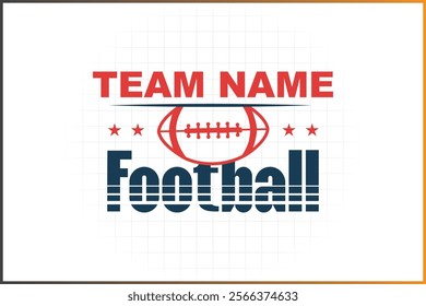 American Football Logo Template Badge Logo Rugby Ball Logo