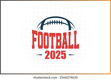 American Football Logo Template Badge Logo Rugby Ball Logo