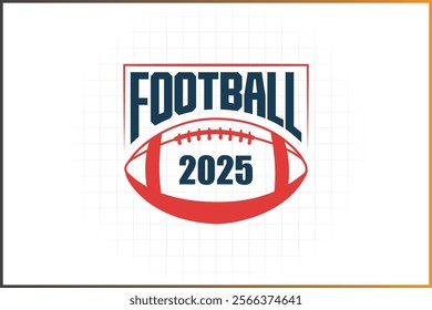 American Football Logo Template Badge Logo Rugby Ball Logo