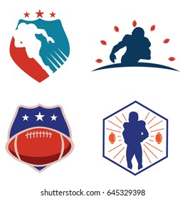 American Football Logo Template Collection