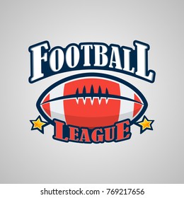 American Football Logo Template Vector Design