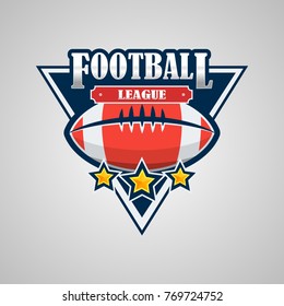 American Football Logo Template Vector Design