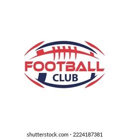 American Football logo vector - Rugby logo