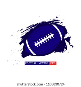 American Football Logo Vector Template Design Illustration