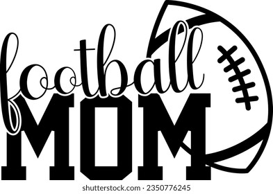 American football MOM Digital EPs Vector graphics File