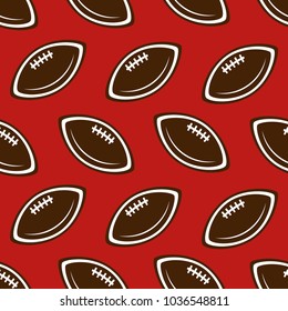 American Football Pattern.